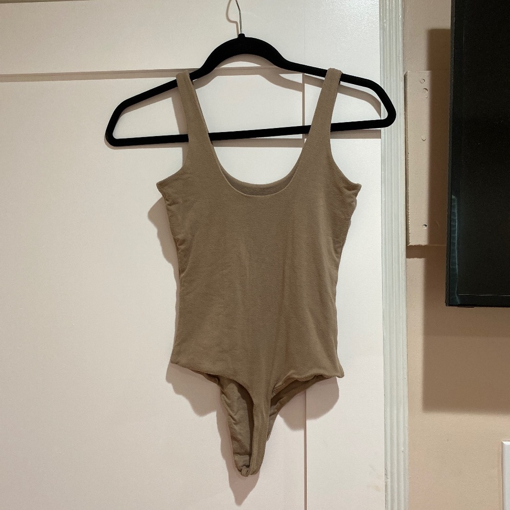 Oh Polly beige bodysuit